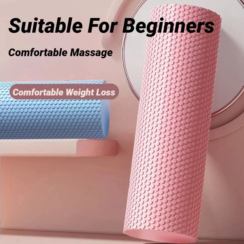 Yoga Fitness Roller - Hexagonal EVA Foam Yoga Roller, 10cm