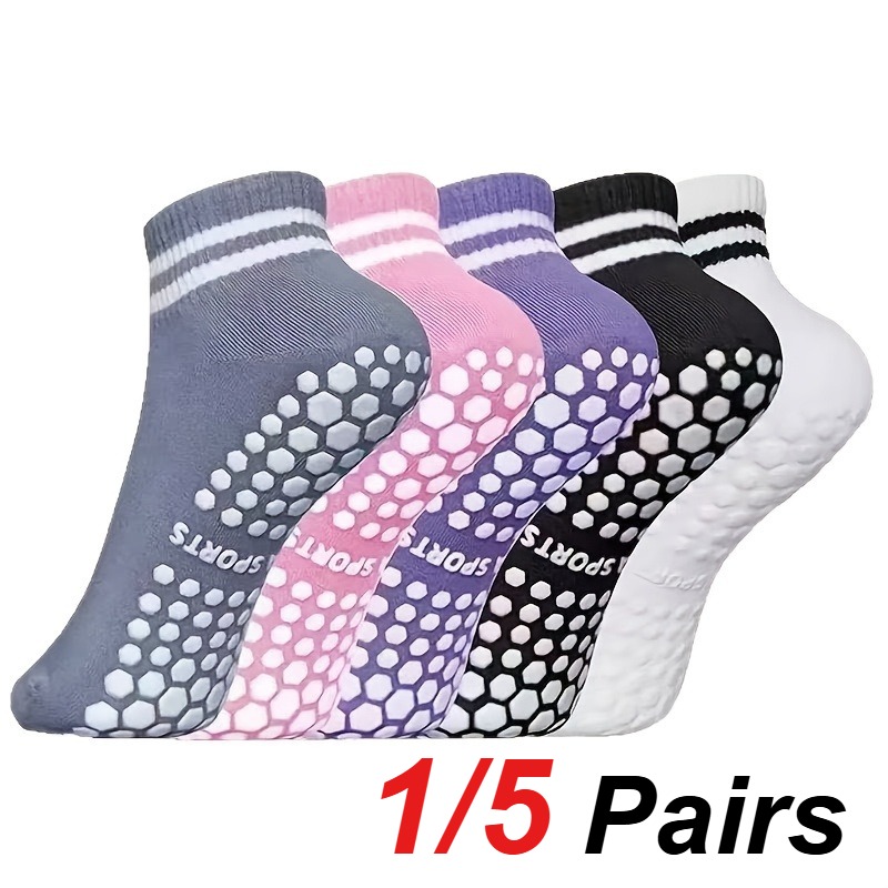 Yoga & Fitness With Faye The Well Being Studio Abbots Langley - 1/5 Pair Women's Silicone Anti Slip