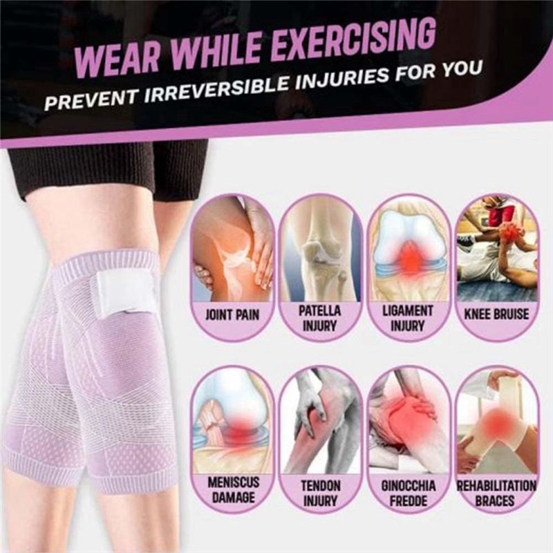 Knee Sleeve Compression - POPULAR-2 PCS Sports Unisex Knee Pads,