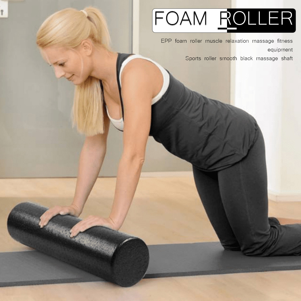 Yoga Fitness Roller - Yoga Block Pilates Foam Roller Massage