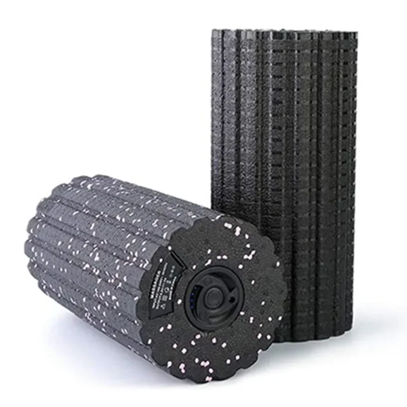 Yoga Fitness Roller - 4-Speed Vibrating Electric Yoga Massage Foam