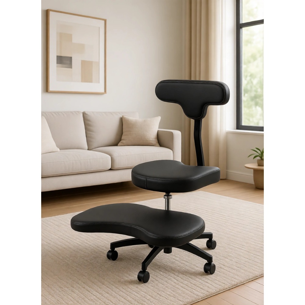 Yoga & Fitness With Faye The Well Being Studio Abbots Langley - Cross Legged Office Chair with Back