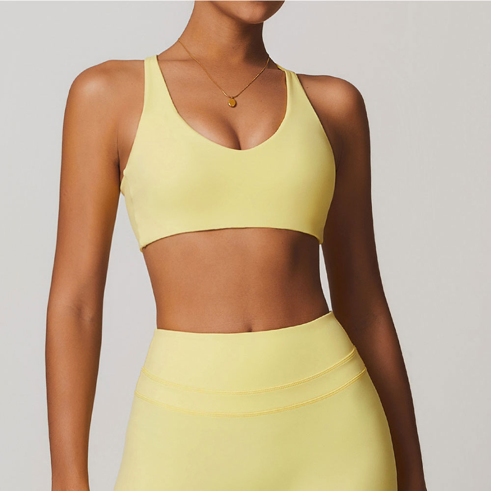 Yoga Fitness Tapis - JUREN Sports Bra Women Fitness Bra
