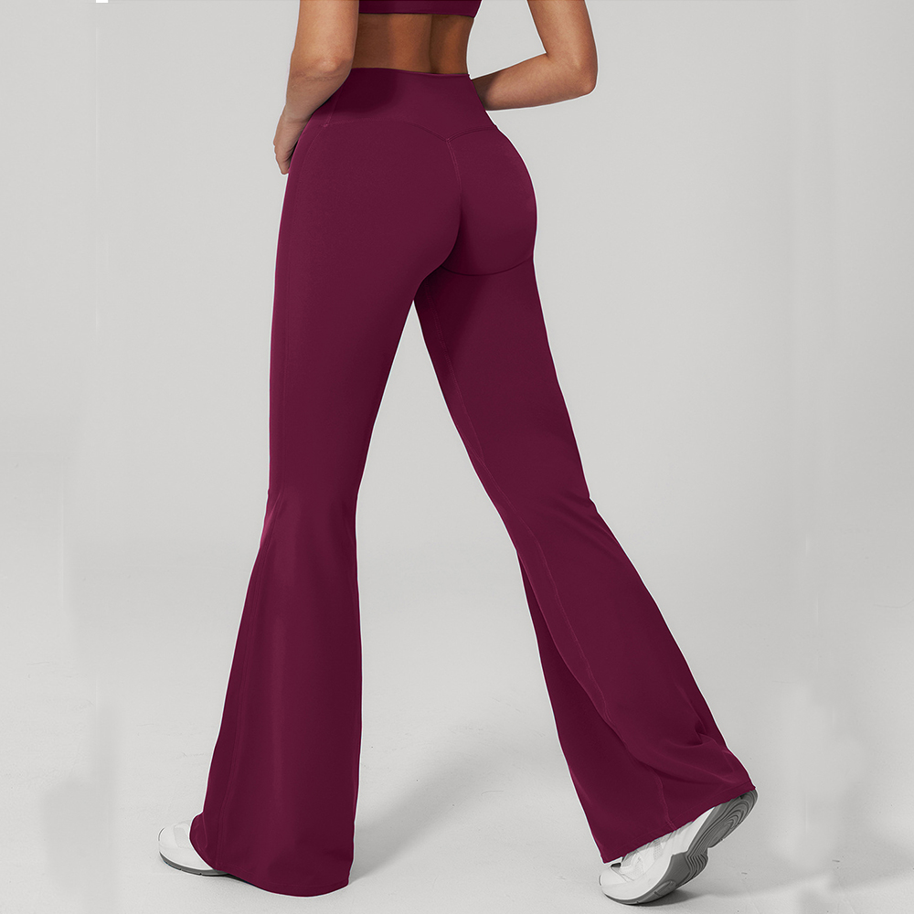 Yoga Fitness Pants - Yoga Pants Sport Leggings Women Bell-bottoms