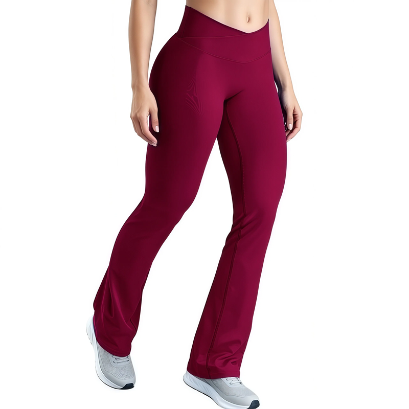 Yoga Fitness Leggings - HISTELLO Vision Flare Sports Leggings Women