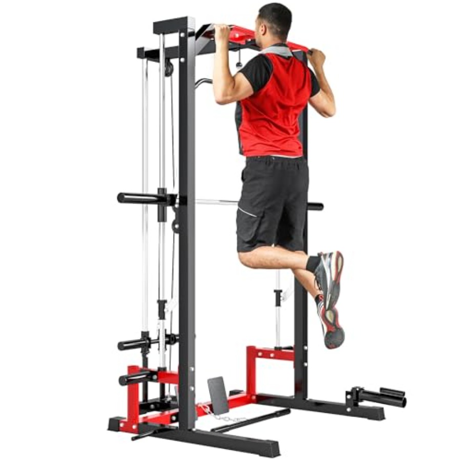 Power Cage Smith Machine Multi - Lat Pulldown Bar ulasan dan harga