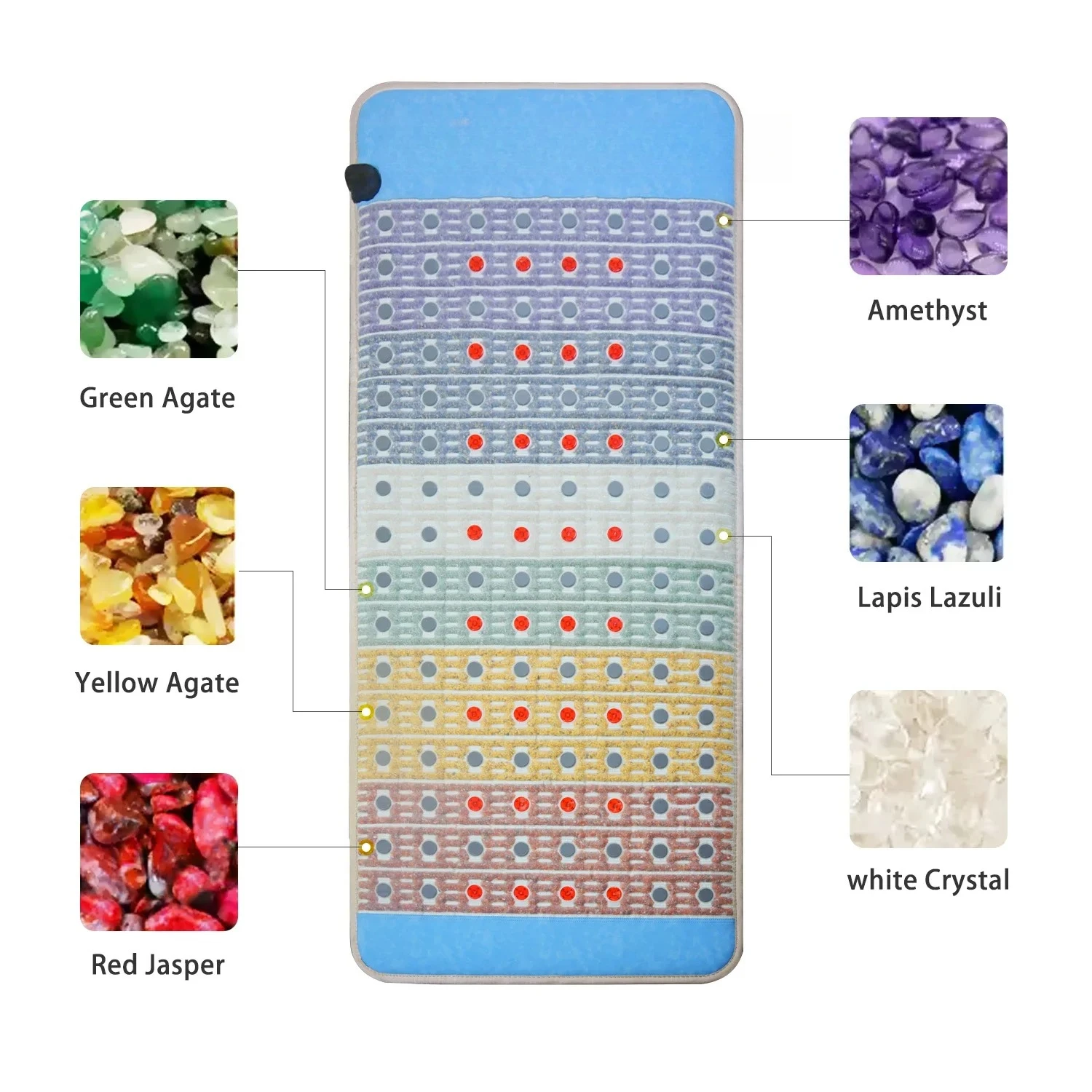 Reliable Natural Crystal Mat R - Oxygen Yoga & Fitness Urbandale ulasan dan harga