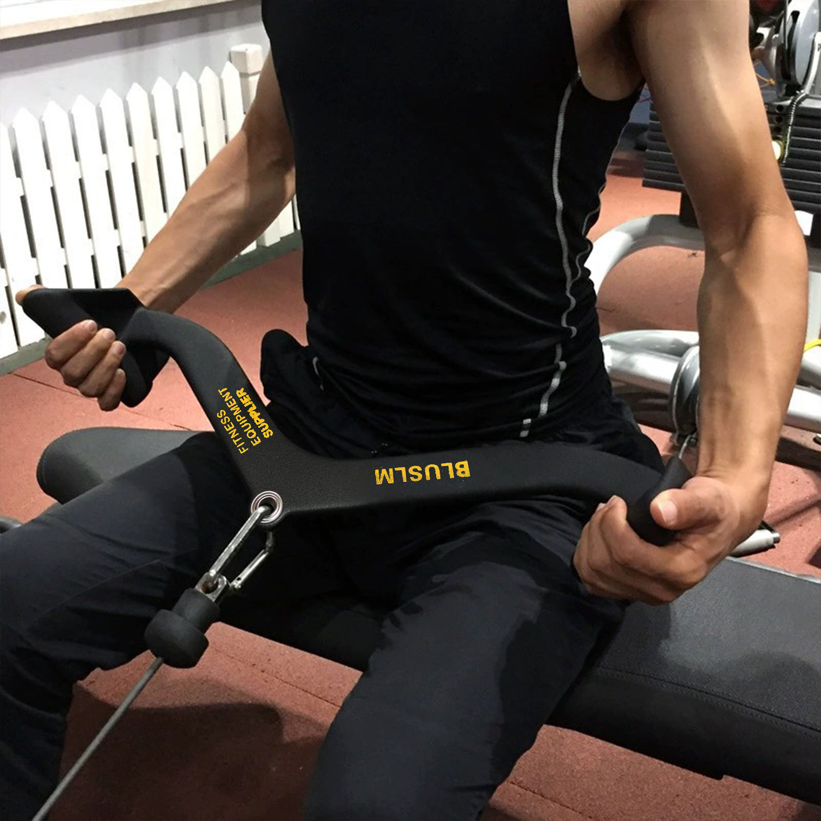 Home Gym Fitness Lat Pull Down - Lat Pulldown Bar ulasan dan harga