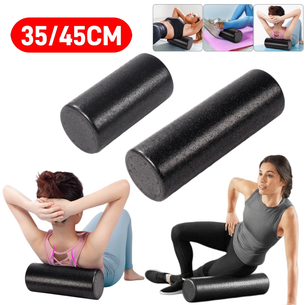 35/45CM Epp Yoga Foam Massage  - Yoga Fitness Roller ulasan dan harga