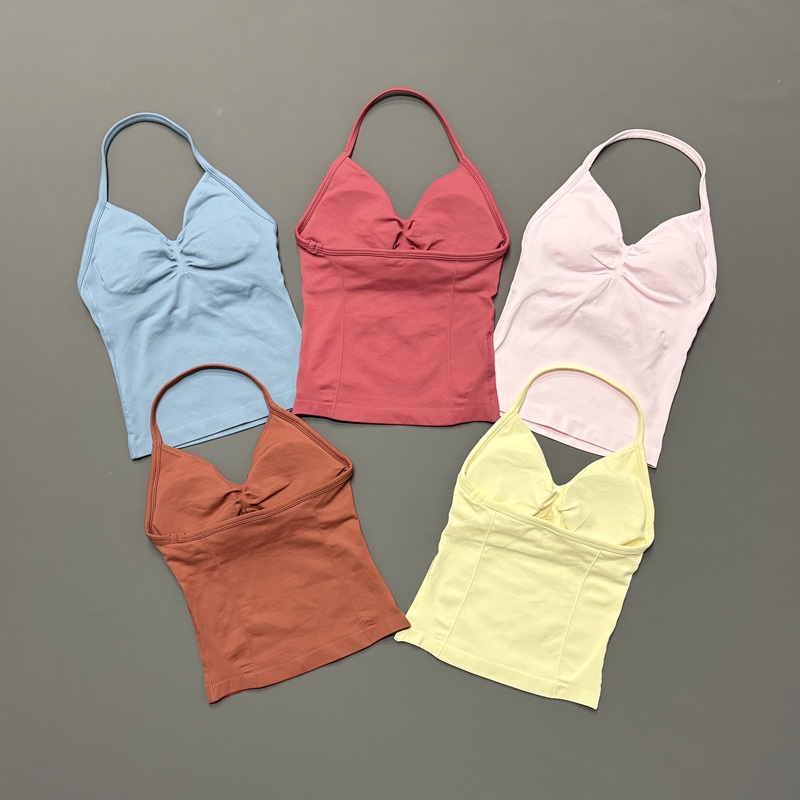 Gym Women Sports Tank Top Seam - Yoga Fitness Tapis ulasan dan harga