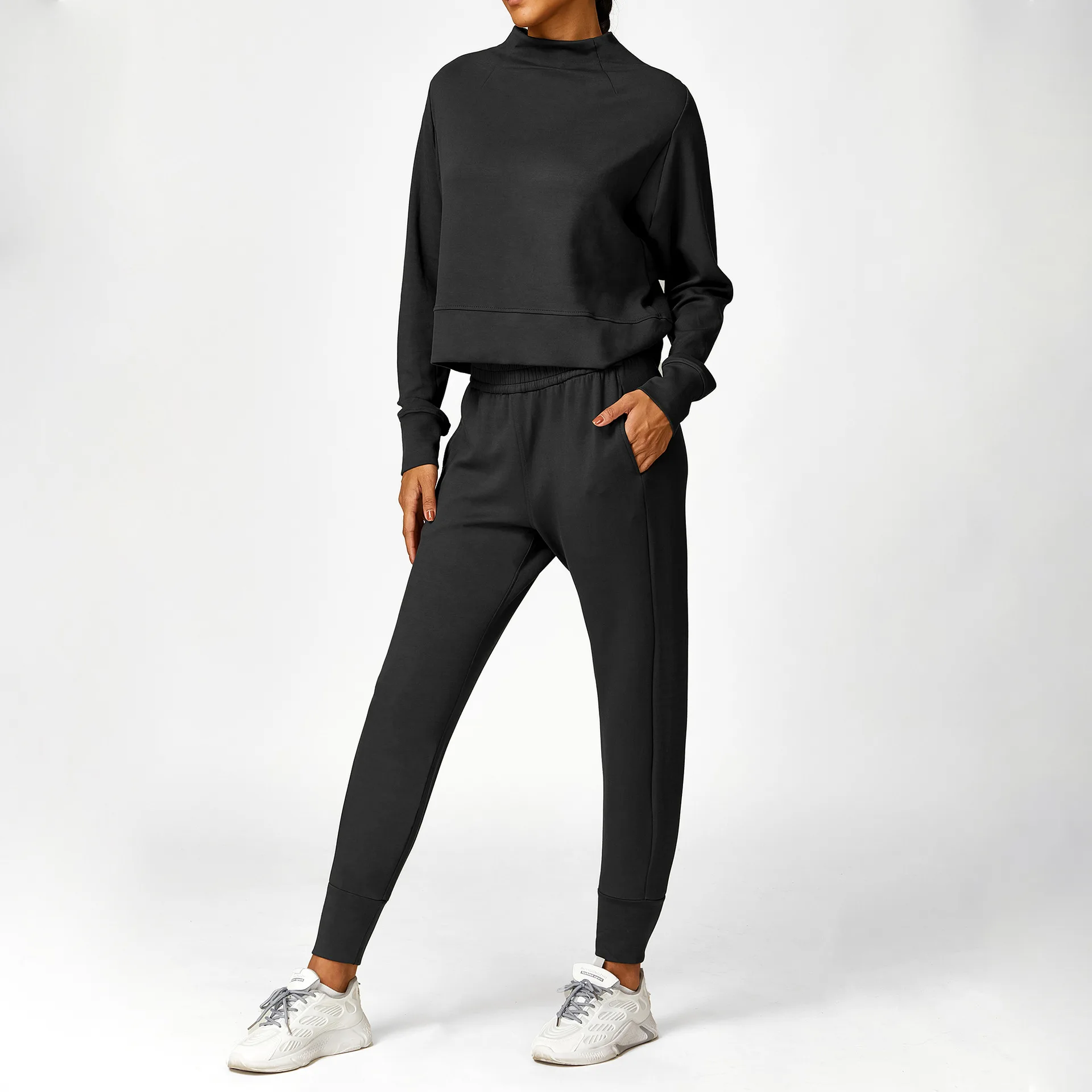 Sports Hoodie Yoga Sets Women  - Yoga Fitness Hoodie ulasan dan harga