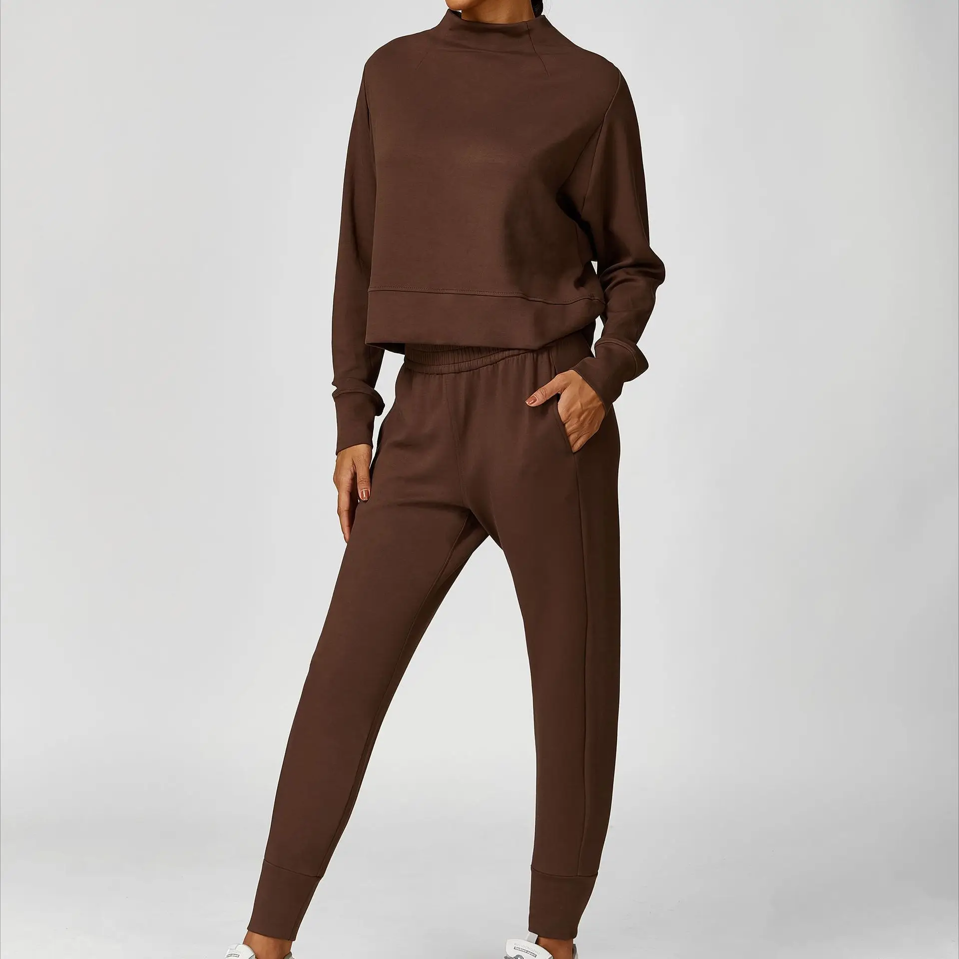 Sports Hoodie Yoga Sets Women  - Yoga Fitness Hoodie ulasan dan harga