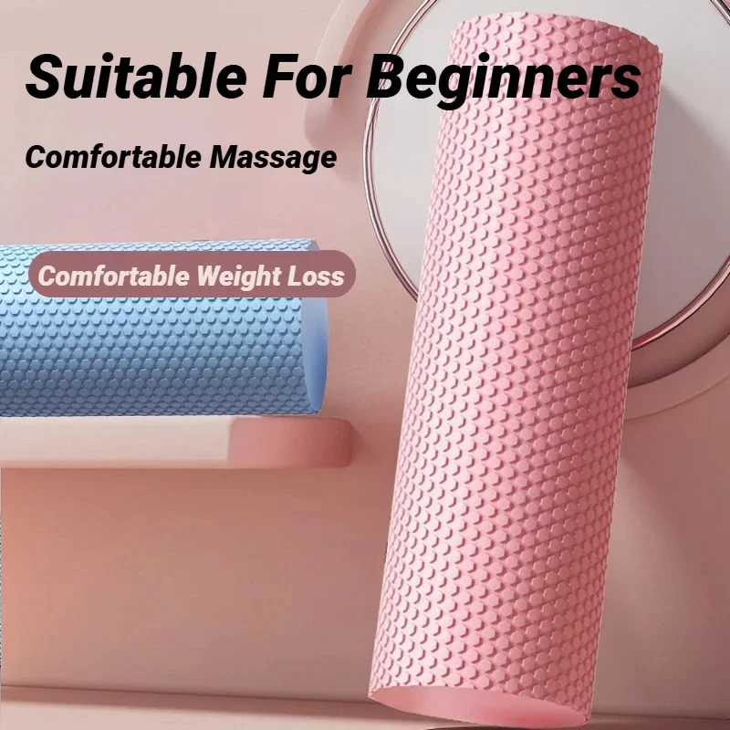 30x10cm EVA Textured Foam Roll - Yoga Fitness Roller ulasan dan harga
