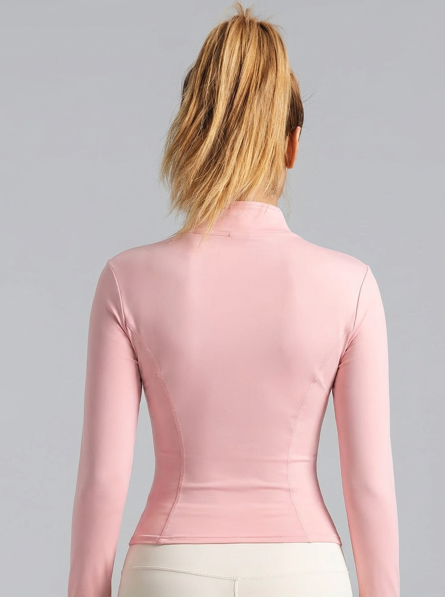 New Women Light Pink Yoga Coat - Yoga & Fitness With Faye The Well Being Studio Abbots Langley ulasan dan harga