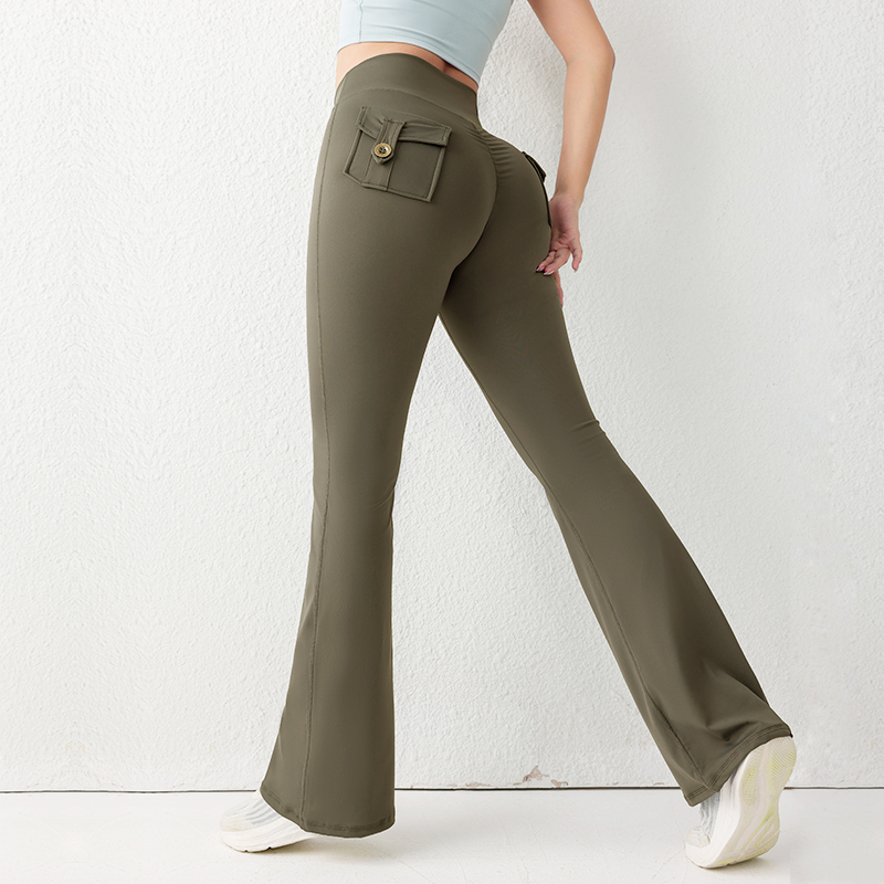 Solid Color Butt Lifting Gym F - Yoga Fitness Leggings ulasan dan harga