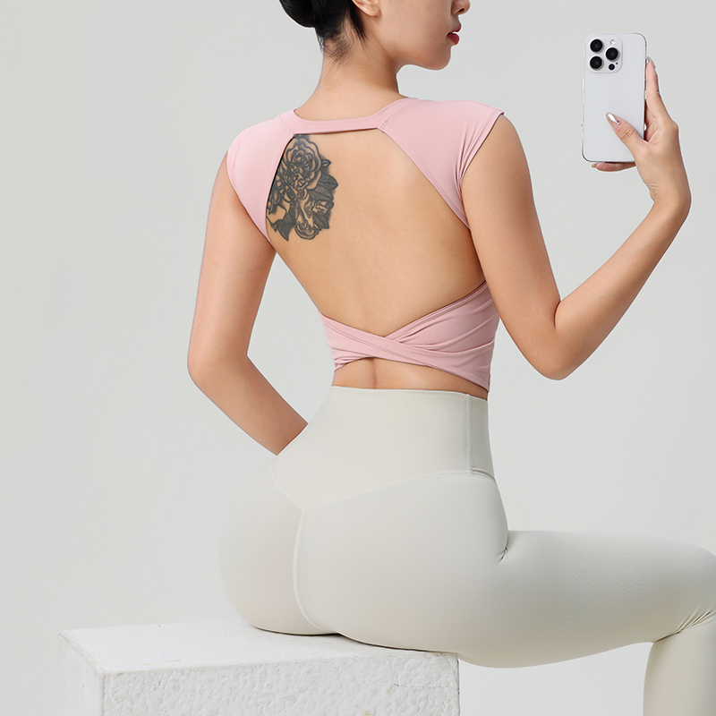 Women's Backless Fitness Cloth - Yoga Fitness Tapis ulasan dan harga