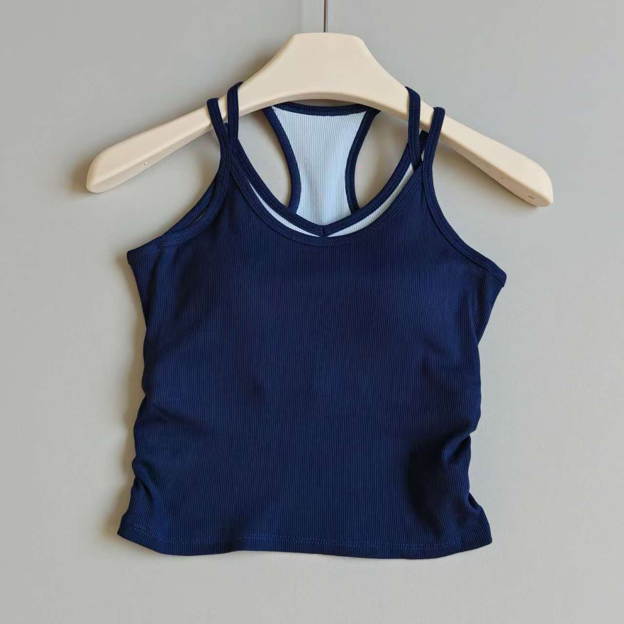 Contrast Color Yoga Vest for W - Yoga Fitness Tapis ulasan dan harga