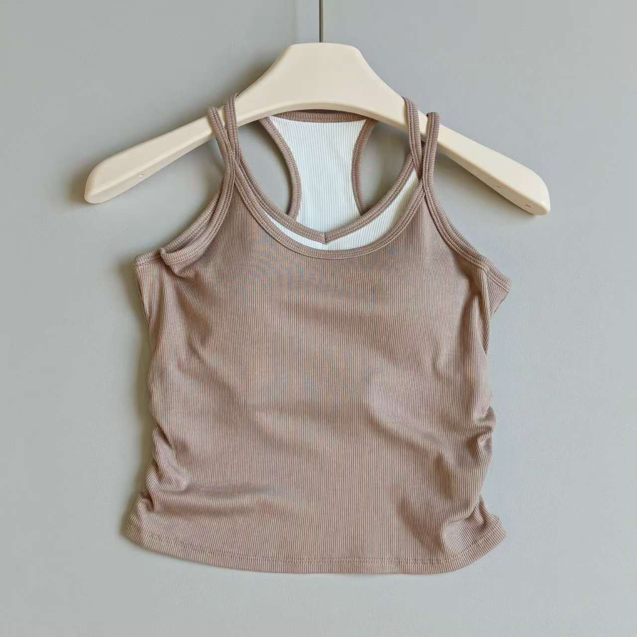 Contrast Color Yoga Vest for W - Yoga Fitness Tapis ulasan dan harga