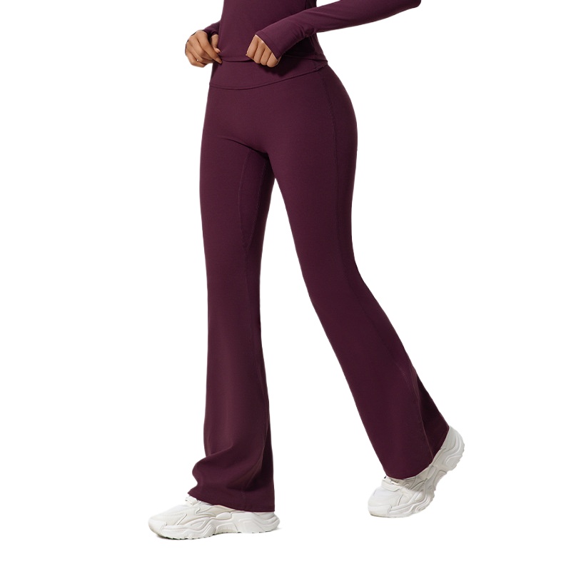 LezyanXR Wide Leg Tight Nude H - Yoga Fitness Pants ulasan dan harga