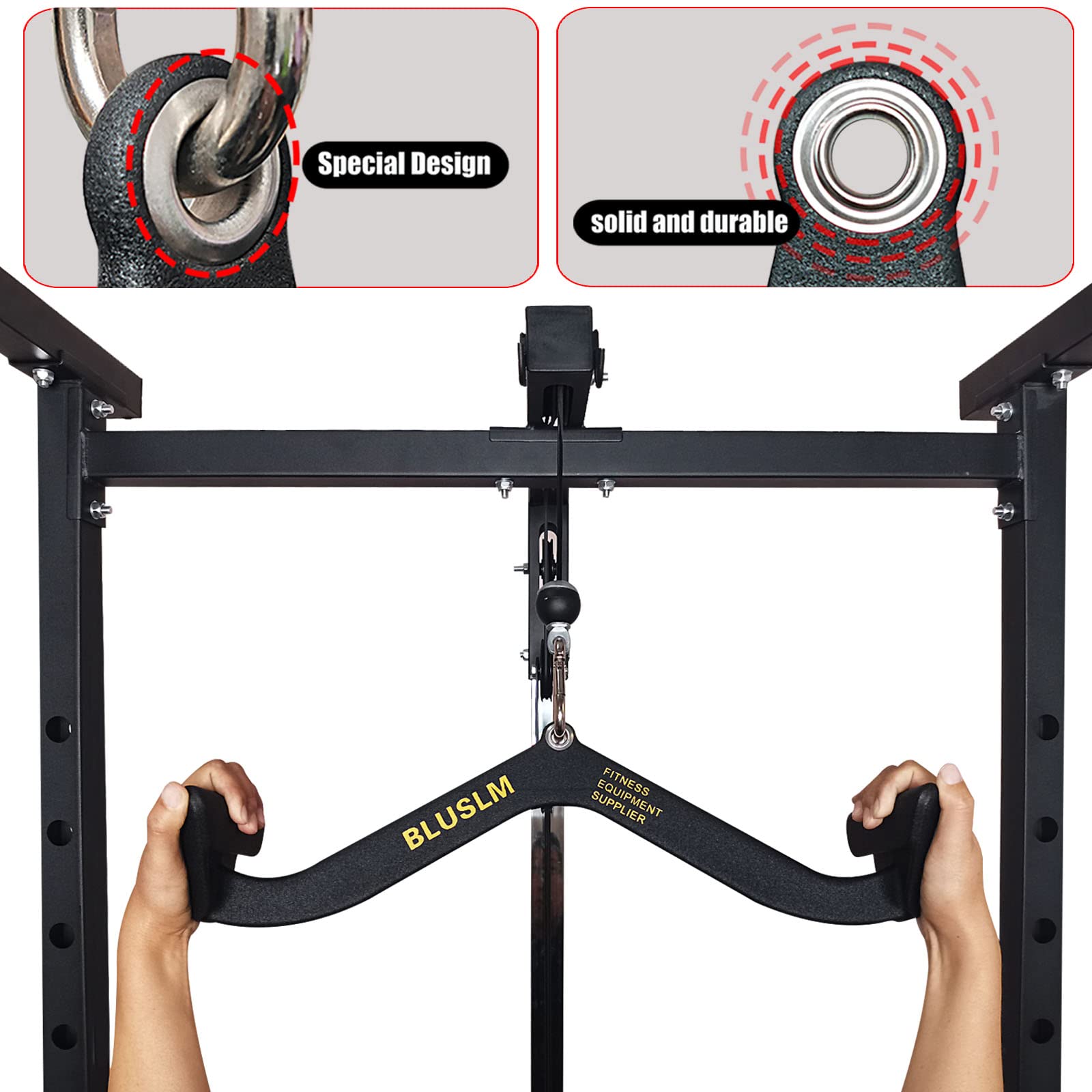Home Gym Fitness Lat Pull Down - Lat Pulldown Bar ulasan dan harga