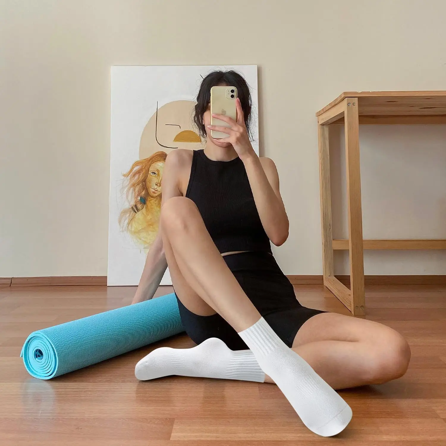 4 pairs of women's yoga socks, - Yoga & Fitness With Faye The Well Being Studio Abbots Langley ulasan dan harga