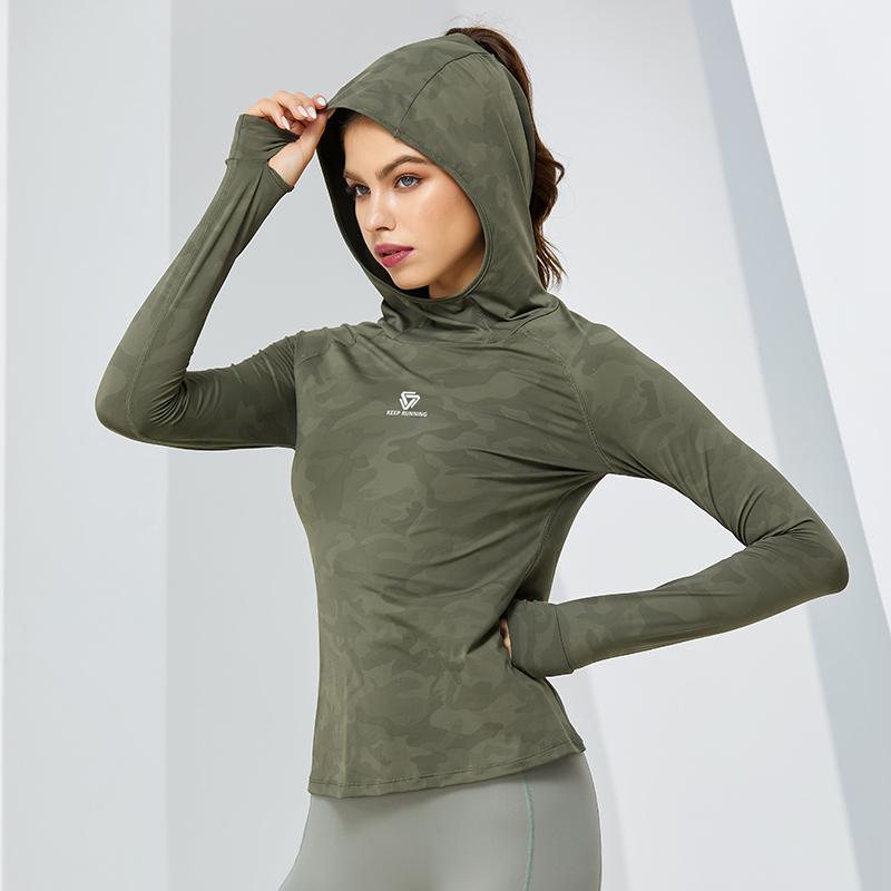 New Fitness Sports Hoodies Wom - Yoga Fitness Hoodie ulasan dan harga