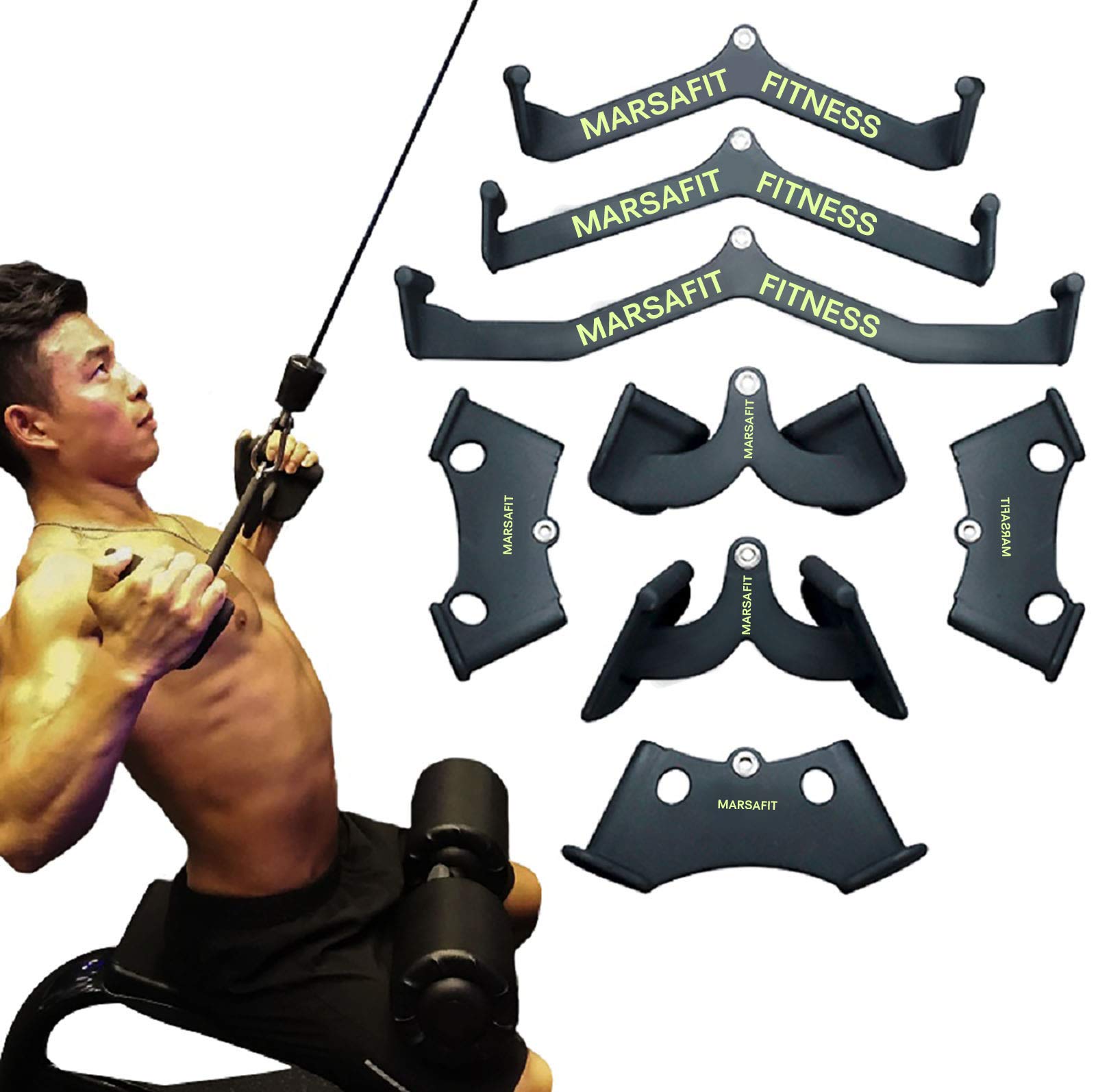 Lat Pull Down Bar Rowing Handl - Lat Pulldown Bar ulasan dan harga