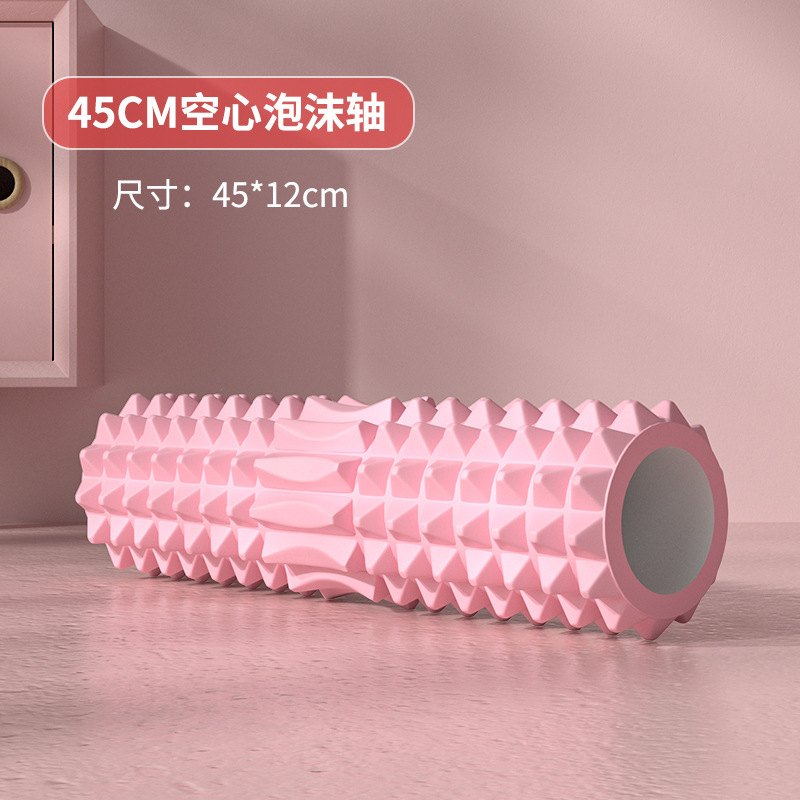 Hollow Foam Roller 45cm With Y - Yoga Fitness Roller ulasan dan harga