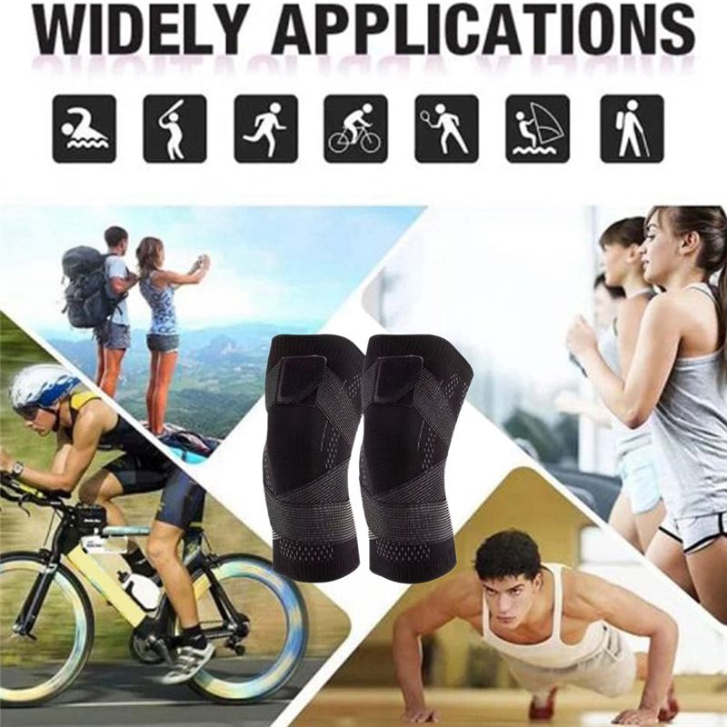 POPULAR-2 PCS Sports Unisex Kn - Knee Sleeve Compression ulasan dan harga