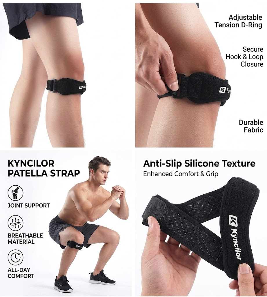 1 sports leg sleeve, full leg  - Knee Sleeve Compression ulasan dan harga