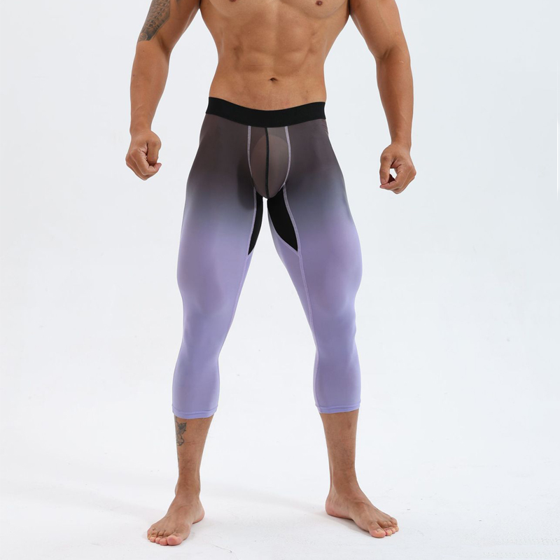 Men's High-Waist Compression T - Yoga Fitness Pants ulasan dan harga