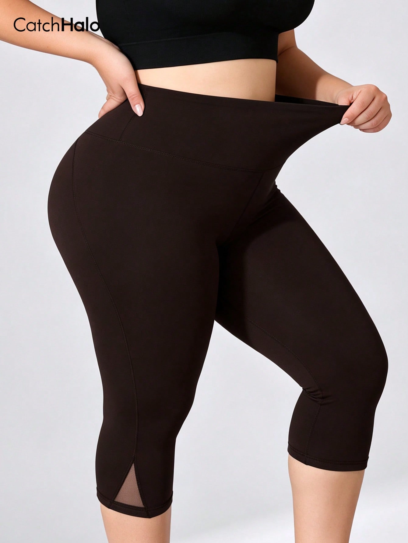 Plus Size Gym Leggings Women M - Yoga Fitness Leggings ulasan dan harga