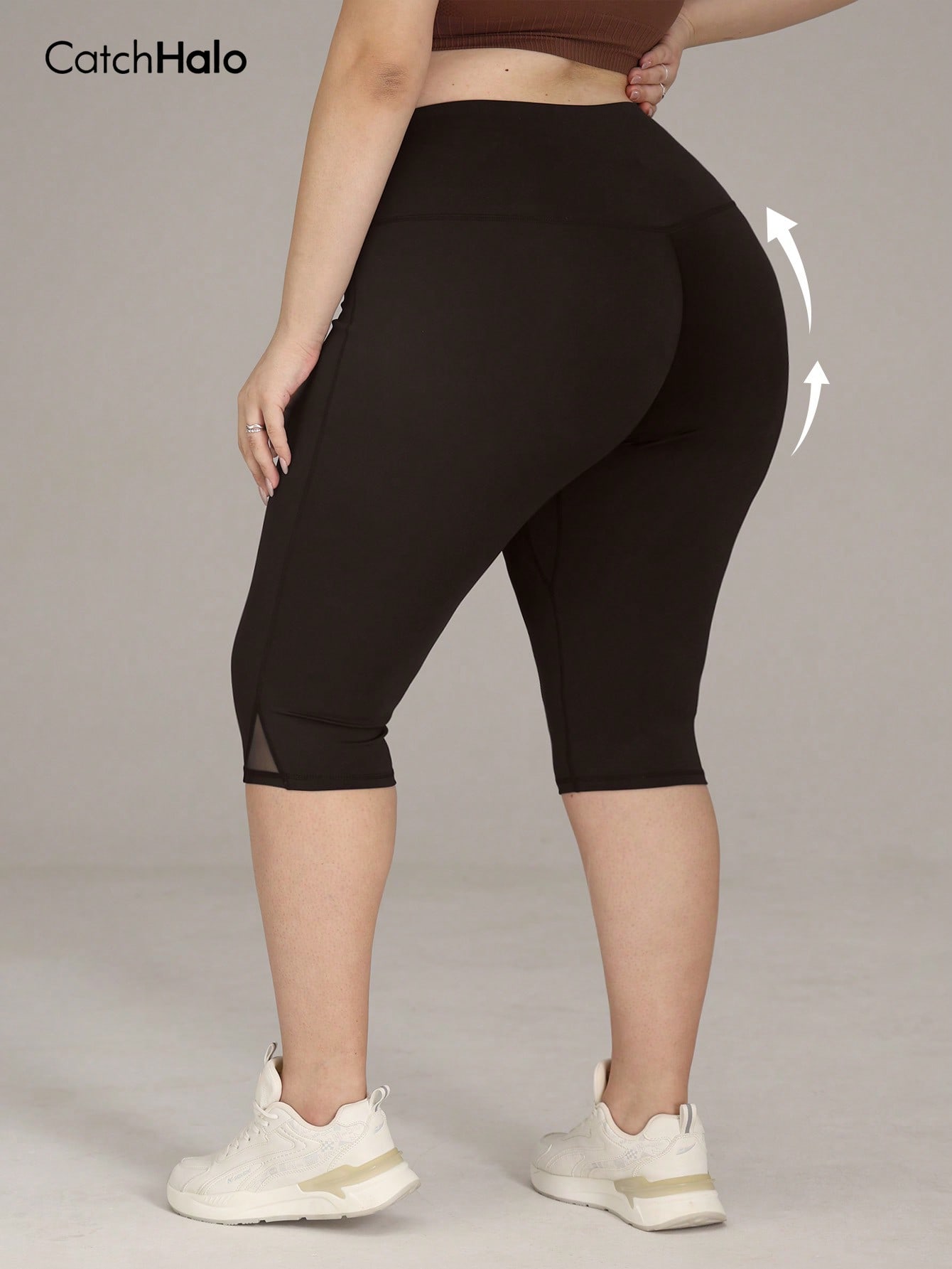Plus Size Gym Leggings Women M - Yoga Fitness Leggings ulasan dan harga