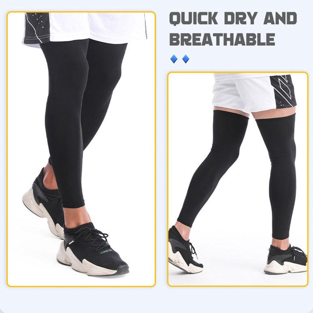 Sun Protection Leg Covers Leg  - Knee Sleeve Compression ulasan dan harga