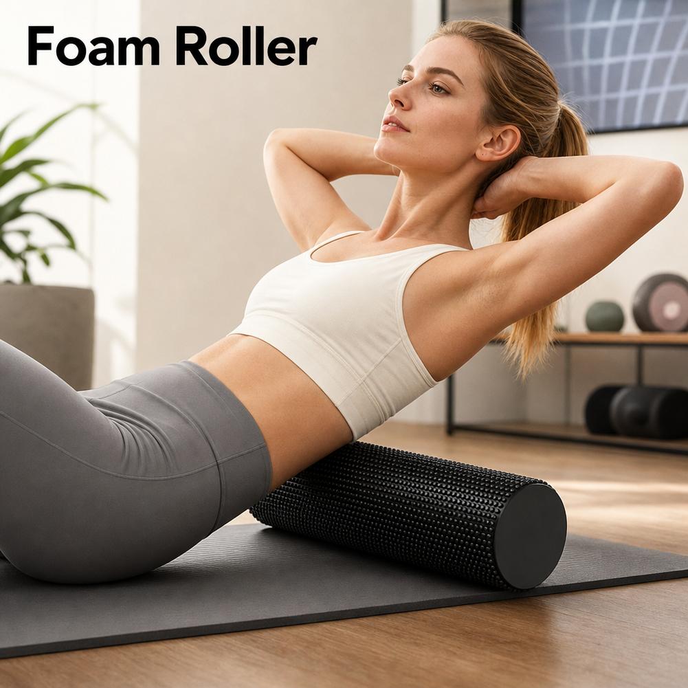 EVA Yoga Foam Roller High Dens - Yoga Fitness Roller ulasan dan harga