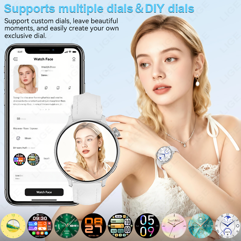 LIGE Sports Smart Watch for Wo - Oxygen Yoga & Fitness Urbandale ulasan dan harga