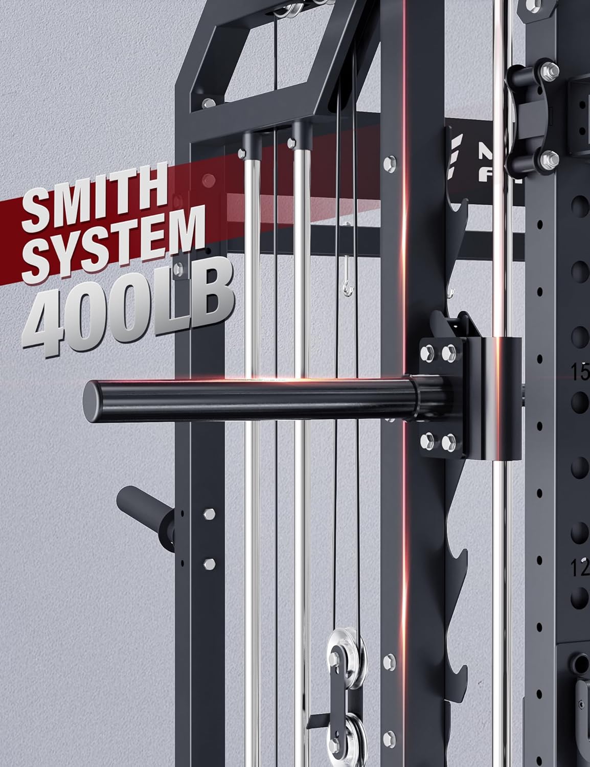 Smith Machine Home Gym Squat R - Lat Pulldown Bar ulasan dan harga