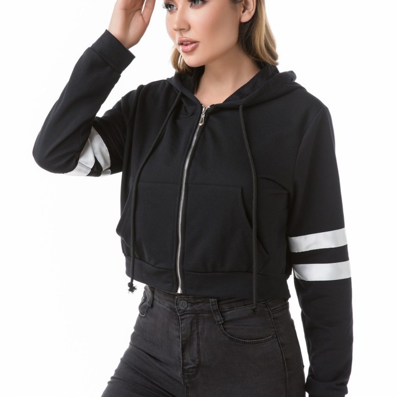 Women Sport Jacket Zipper Yoga - Yoga Fitness Hoodie ulasan dan harga