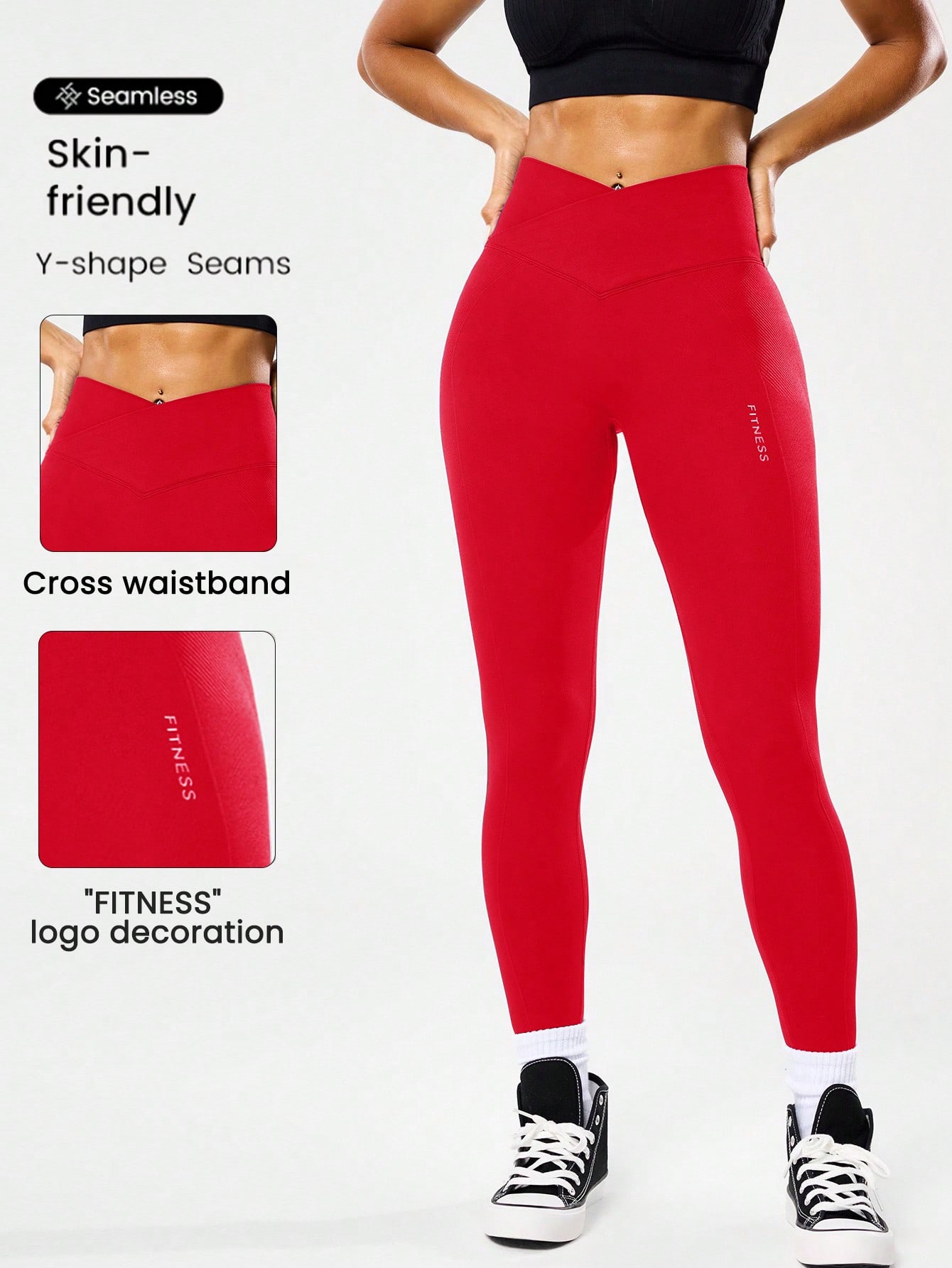 High-waisted seamless yoga leg - Yoga Fitness Leggings ulasan dan harga