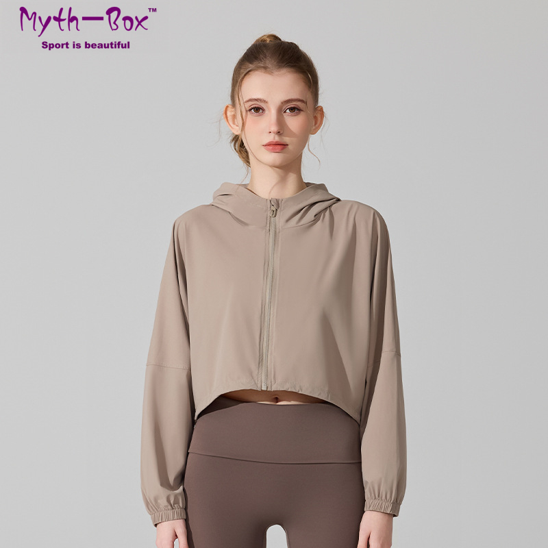 Women Running Jackets Anti-UV  - Yoga Fitness Hoodie ulasan dan harga
