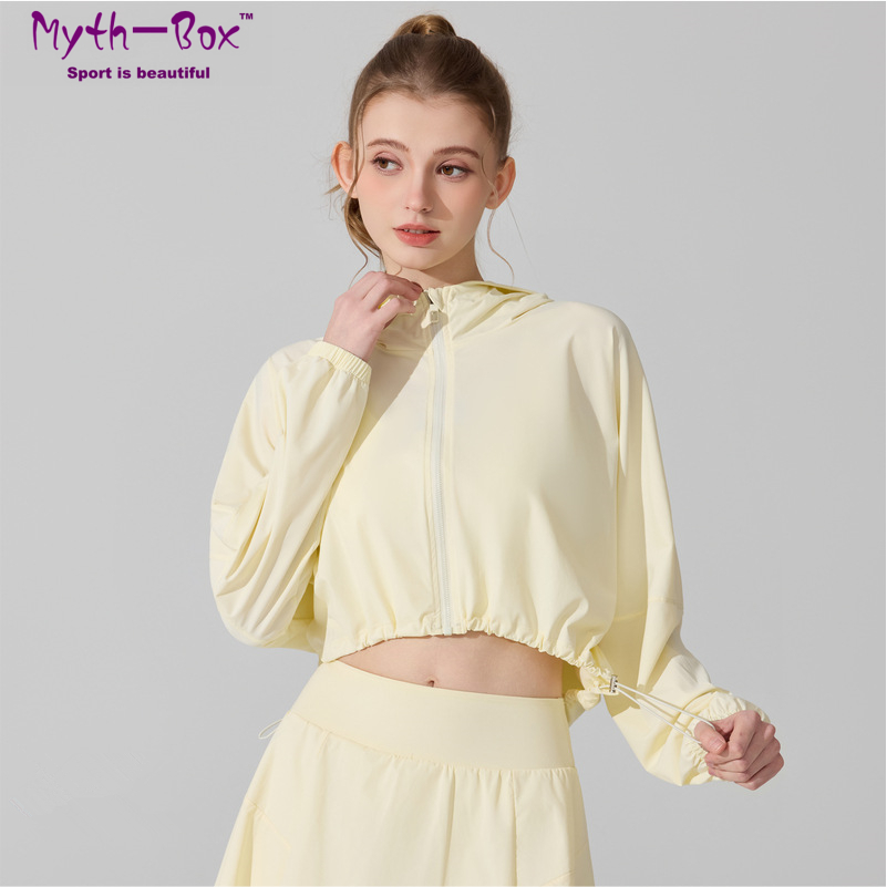 Women Running Jackets Anti-UV  - Yoga Fitness Hoodie ulasan dan harga