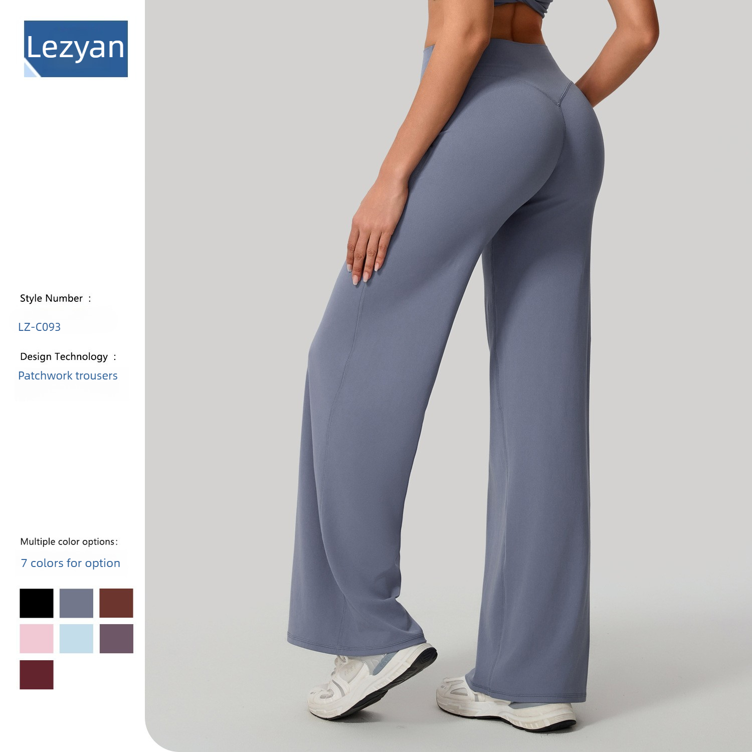 Lezyan Loose Soft Yoga Wide Le - Yoga Fitness Leggings ulasan dan harga