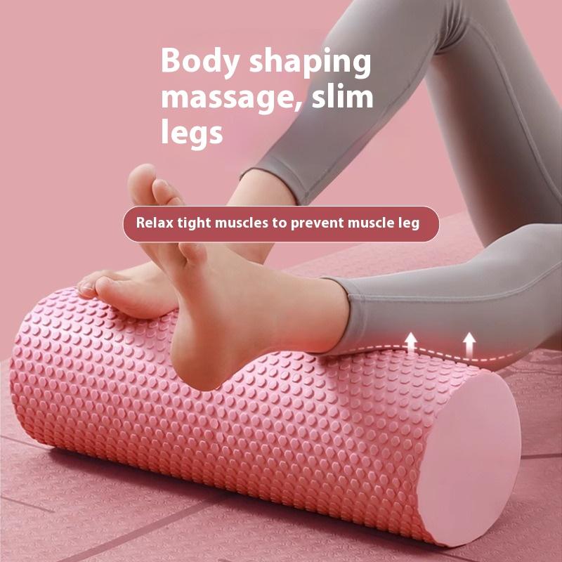 Foam EVA Massage Roller Hollow - Yoga Fitness Roller ulasan dan harga