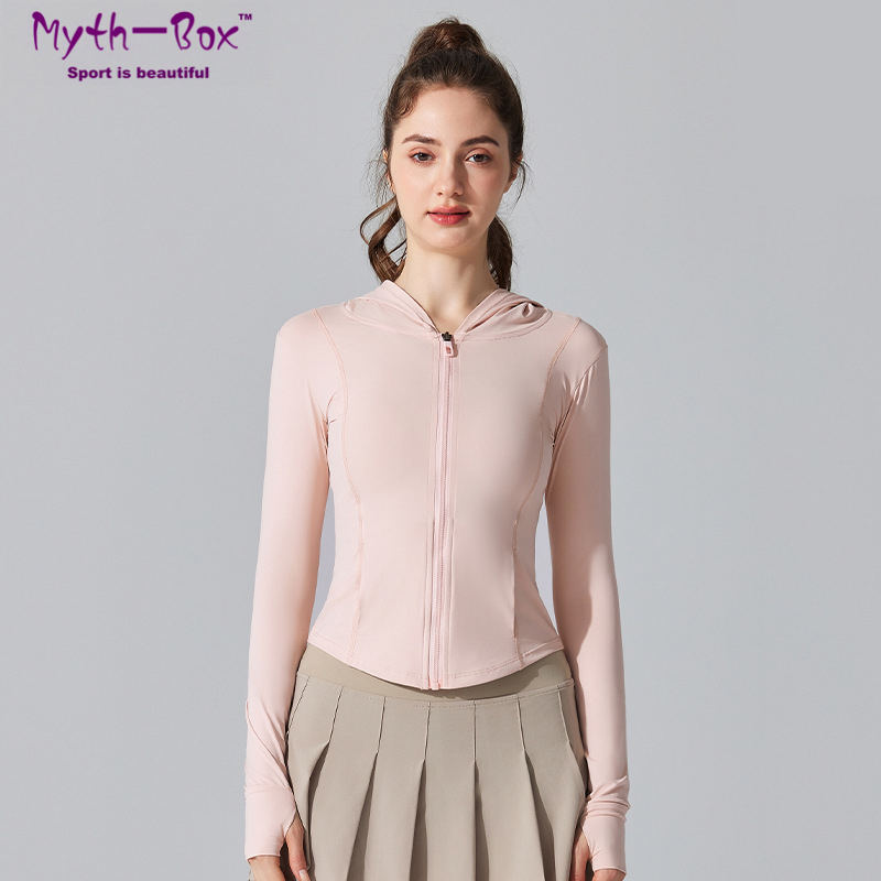Summer Women Yoga Jackets Thin - Yoga Fitness Hoodie ulasan dan harga
